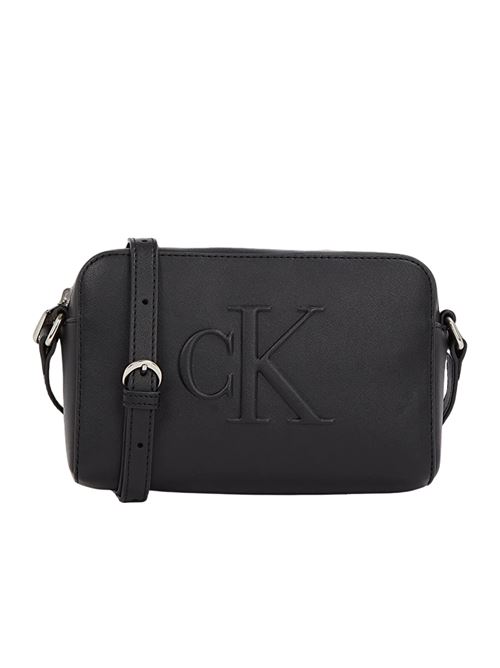 Tracollina nera in poliuretano Calvin Klein | LV04K3036GUB1